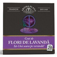 Ceai flori de lavanda, 20 plicuri, Aroma Plant