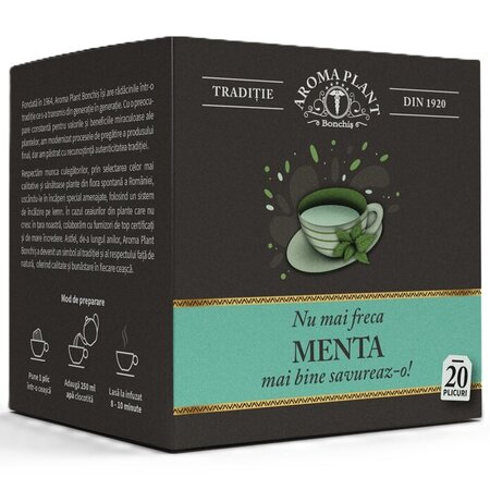 Ceai de menta, 20 plicuri, Aroma Plant 720102