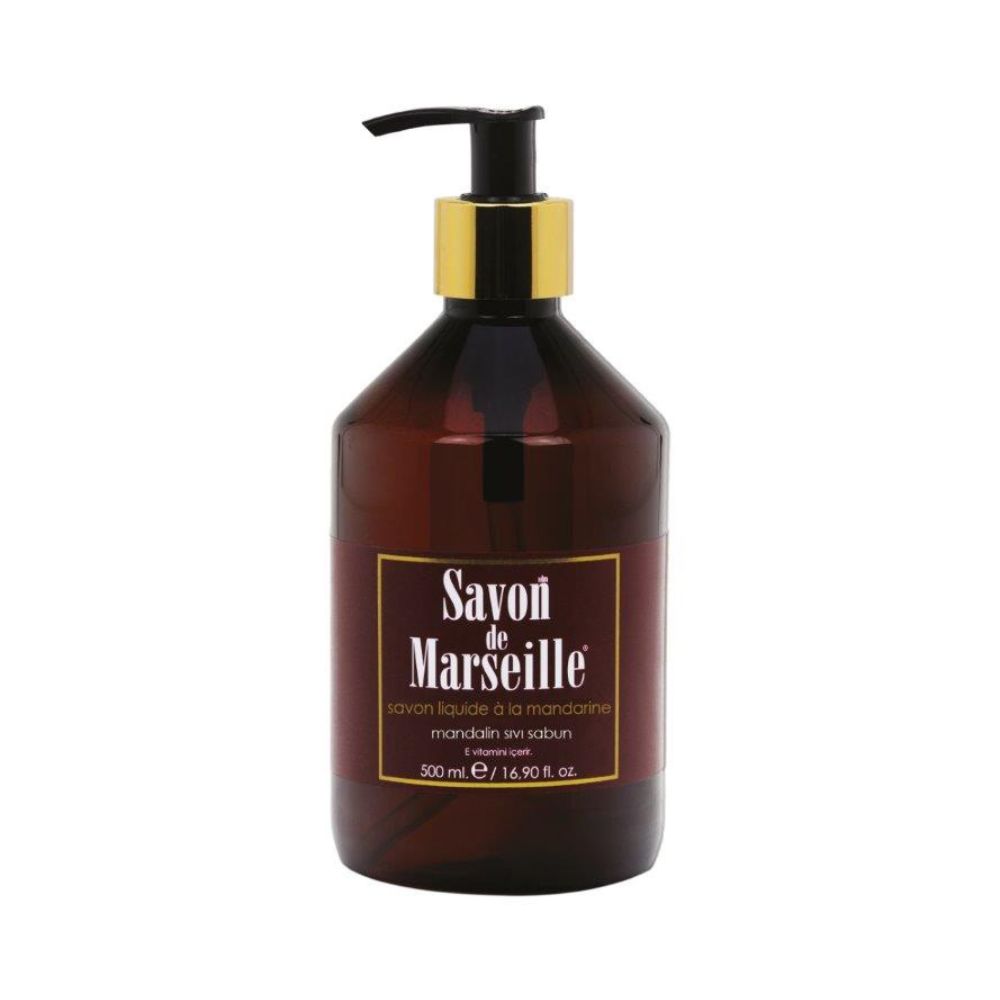 Sapun lichid cu Mandarine, 500 ml, Savon de Marseille