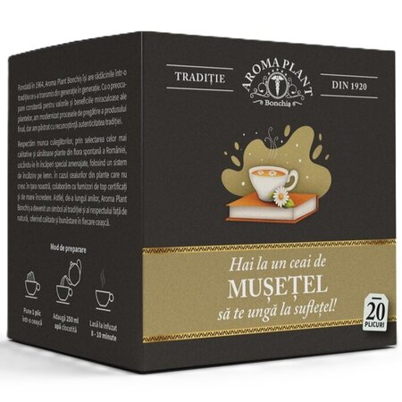 Ceai de musetel, 20 plicuri, Aroma Plant 720147