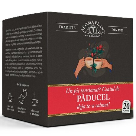 Ceai de paducel, 20 plicuri, Aroma Plant 720153
