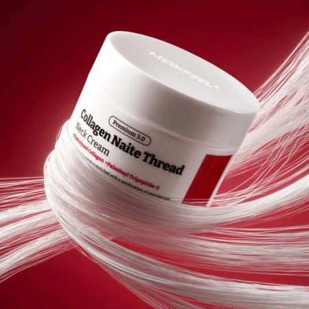 Crema pentru zona gatului cu colagen si peptide, Naite Thread 3.0, 100 ml, Medi-Peel 720203
