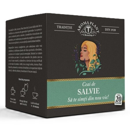Ceai de salvie, 20 plicuri, Aroma Plant 720226