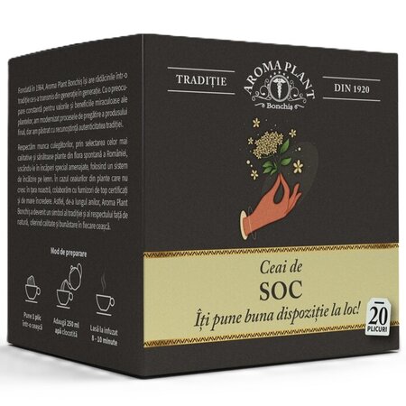 Ceai de soc, 20 plicuri, Aroma Plant 720234