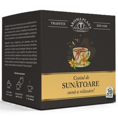 Ceai de sunatoare, 20 plicuri, Aroma Plant 720240