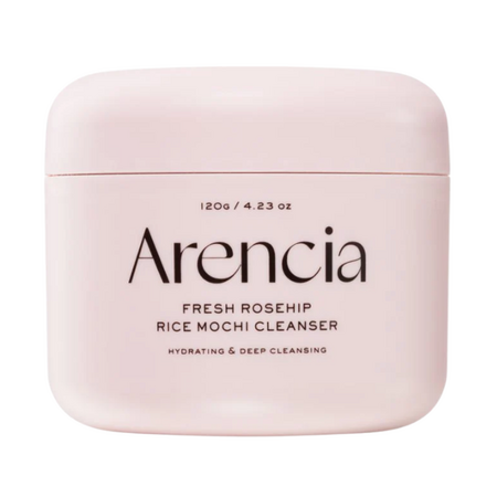 Balsam de curatare calmant cu macese, Fresh Rosehip Rice Mochi Cleanser, 120g, Arencia