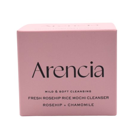 Balsam de curatare calmant cu macese, Fresh Rosehip Rice Mochi Cleanser, 120g, Arencia 720285
