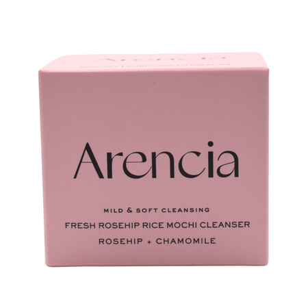 Balsam de curatare calmant cu macese, Fresh Rosehip Rice Mochi Cleanser, 120g, Arencia 720285