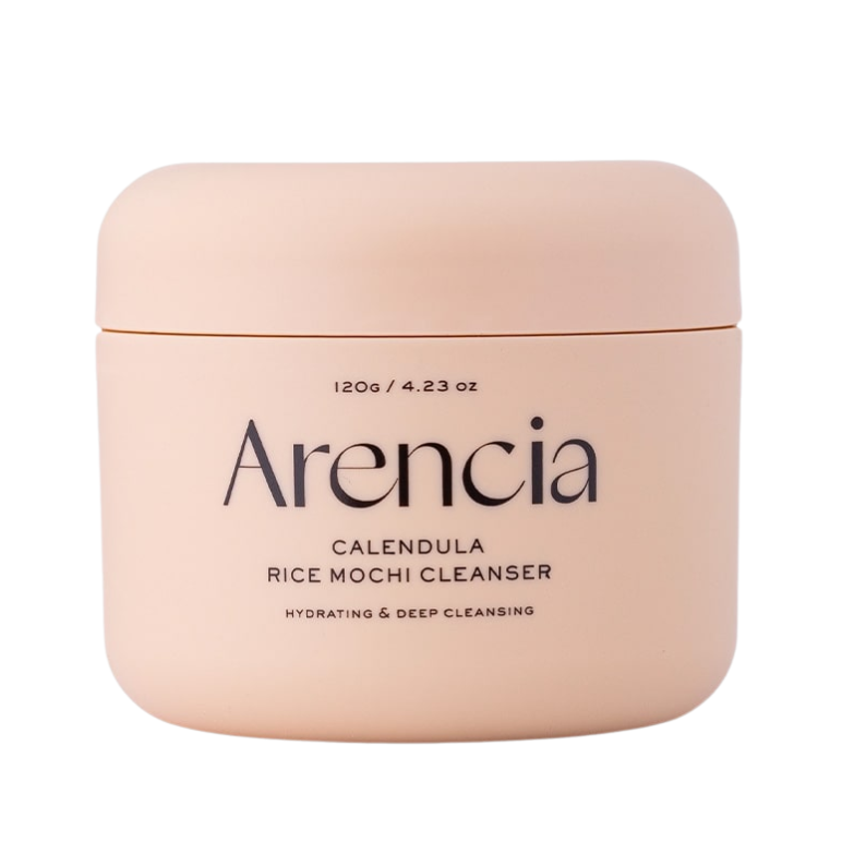 Balsam de curatare calmant cu galbenele, Calendula Rice Mochi Cleanser, 120g, Arencia