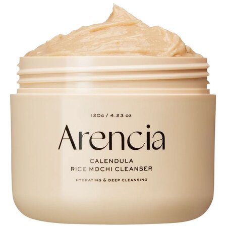 Balsam de curatare calmant cu galbenele, Calendula Rice Mochi Cleanser, 120g, Arencia 720307