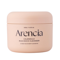 Balsam de curatare calmant cu galbenele, Calendula Rice Mochi Cleanser, 120g, Arencia