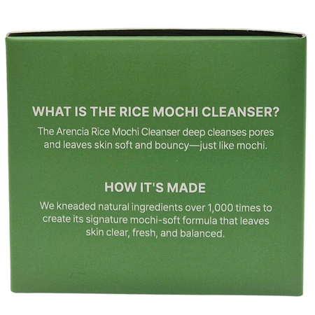 Balsam de curatare revitalizant Fresh Green Rice Mochi Cleanser, 120 g, Arencia 737381