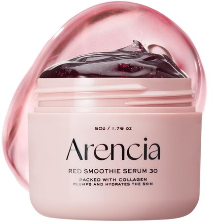 Ser gel pentru fermitate cu colagen si niacinamide Red Smoothie Serum 30, 50 g, Arencia 720390