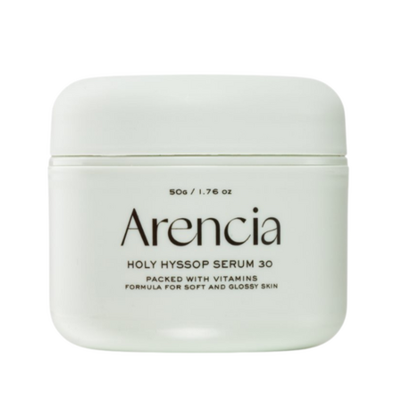 Serum tip gel pentru luminozitate si uniformizare, Holy Hyssop Serum 30, 50 g, Arencia