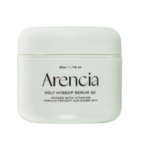 Serum tip gel pentru luminozitate si uniformizare, Holy Hyssop Serum 30, 50 g, Arencia