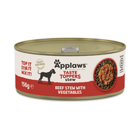 Hrana umeda cu carne de vita si legume pentru caini Toppers, 156 g, Applaws