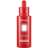 Ser de fata cu factor de protectie SPF 50+ PA++++ pentru micsorarea porilor Laser UV, 40 ml, Cell Fusion C