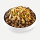 Hrana umeda cu carne de peste alb, somon si legume in sos pentru caini Toppers, 85 g, Applaws 720526