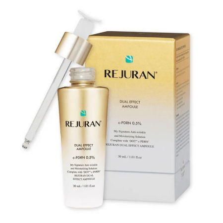 Ser regenerant pentru fermitate cu c-PDRN Dual Effect Ampoule, 30ml, Rejuran 720535