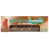Baton crispy cu scortisoara, 40 g, Mister Iron
