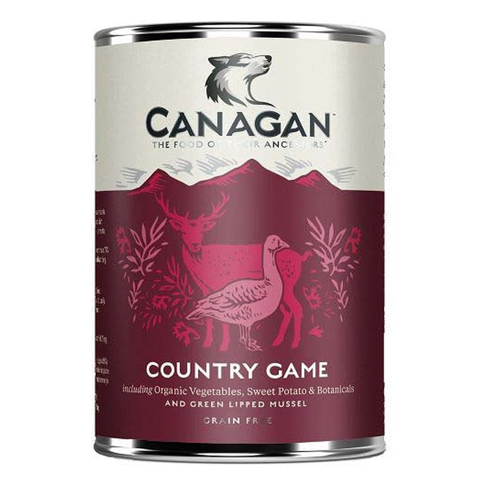 Hrana umeda cu vanat pentru caini Grain Free, 400 g, Canagan
