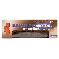 Baton crispy cu ciocolata, 40 g, Mister Iron