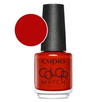 Lac de unghii Color Match Hot Red, 15 ml, Cupio