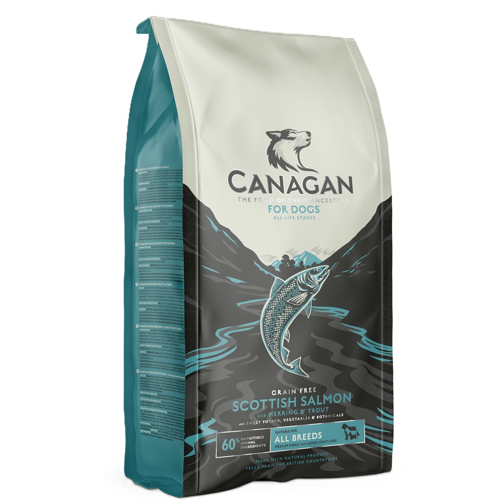 Hrana uscata cu somon pentru caini adulti, 2000 g, Canagan