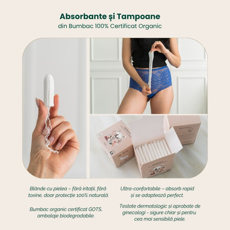 Absorbante organice Meloni Day, 10 bucati, Meloni 720820