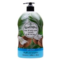 Gel de dus cu cocos si aloe vera, 1000 ml, Naturaphy