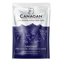 Hrana umeda cu pui pentru pisici sterilizate, 85 g, Canagan