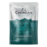 Hrana umeda cu pui si rata pentru pisici adulte, 85 g, Canagan