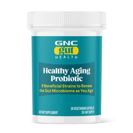 Probiotic pentru digestie, microbiom si longevitate, destinat adultilor peste 50 de ani,, 30 capsule, Gnc 721223