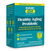 Probiotic pentru digestie, microbiom si longevitate, destinat adultilor peste 50 de ani, 30 capsule, Gnc