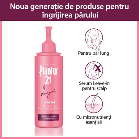 Serum cu cafeina pentru cresterea parului Nutri-Caffeine Complex Plantur 21, 125 ml, Dr. Kurt Wolff 721476