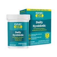 Probiotic 10 miliarde UFC culturi vii, pentru digestie si microbiom cu probiotice si prebiotice, 30 capsule, Gnc