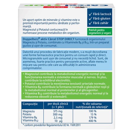 Carcel Stop Direct, 20 plicuri, Doppelherz 721372