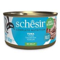 Hrana umeda cu ton in jeleu pentru pisici Complete Nutrition, 85 g, Schesir