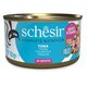 Hrana umeda cu ton in supa pentru pisici Complete Nutrition, 85 g, Schesir 721578
