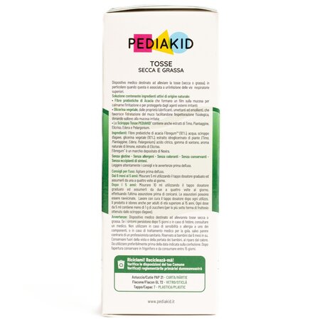 Sirop pentru tuse seaca si productiva, 125 ml, Pediakid 721669