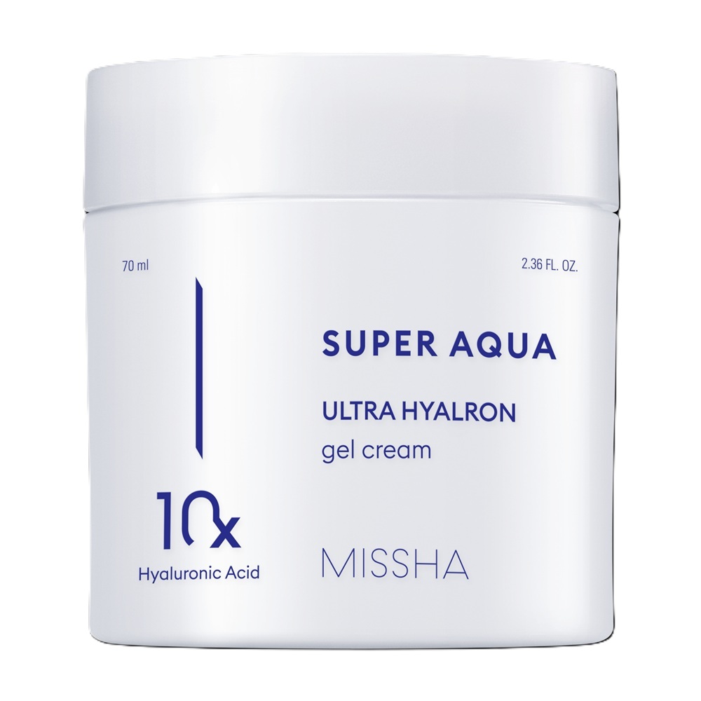 Gel-crema pentru fata cu acid hialuronic Super Aqua, 70 ml, Missha