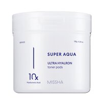 Dischete hidratante cu acid hialuronic Super Aqua, 90 bucati, Missha