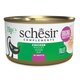 Hrana umeda cu pui in supa pentru pisici Complements, 70 g, Schesir 721809
