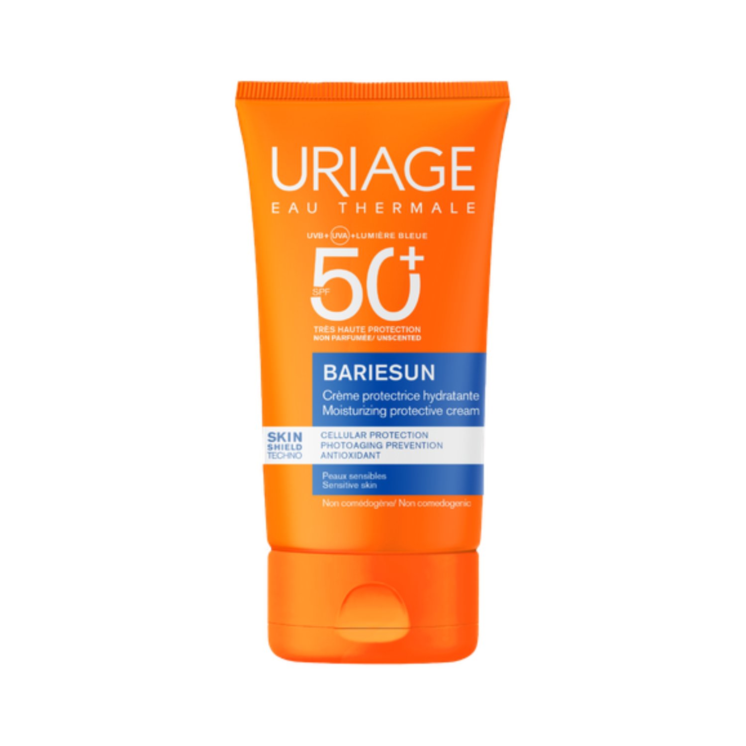 Crema cu protectie solara SPF50+ fara parfum Bariesun, 50 ml, Uriage