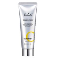 Spuma de curatare cu argila alba si vitamina C Vita C, 120 ml, Missha