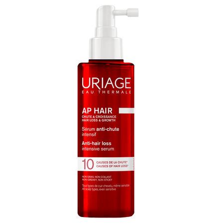 Ser intensiv impotriva caderii parului AP Hair, 100 ml, Uriage