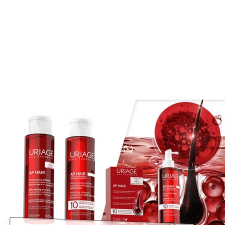 Ser intensiv impotriva caderii parului AP Hair, 100 ml, Uriage 721892