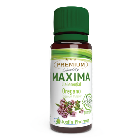 Ulei esential de Oregano, 10 ml, Justin Pharma
