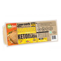 Chifle fara gluten penu hamburger Keto, 2x85 g, Balviten