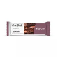 Baton cu aroma de brownie cruch One Meal, 60 g, Nupo